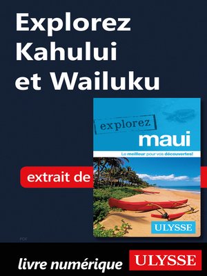 cover image of Explorez Kahului et Wailuku